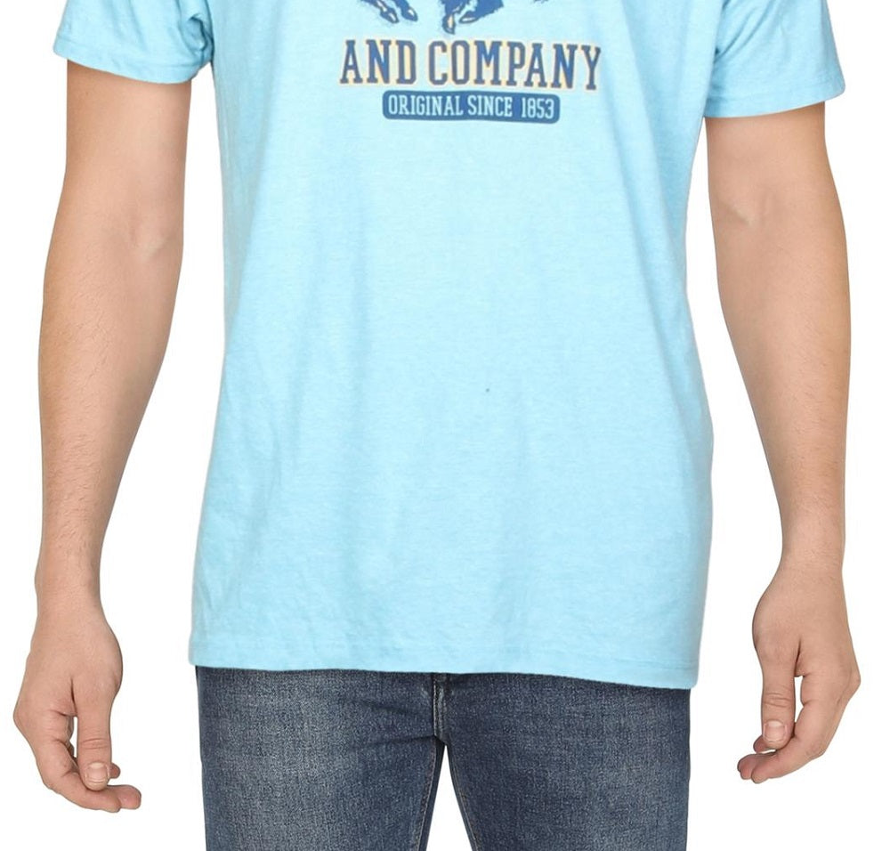 Levi's Men's Buffalo Graphic T-Shirt Blue Size X-Large