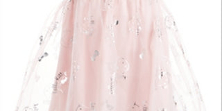 Hello Kitty Little Girl's Ruffled Mesh Dress Pink Size 5