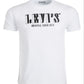 Levi's Men's Cotton Logo Holocene T-Shirt White Size Medium