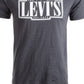 Levi's Men's Tracking Logo Graphic T-Shirt Gray Size Medium
