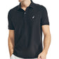 Nautica Men's Sustainably Crafted Classic Fit Deck Polo Shirt Black Size XX-Large