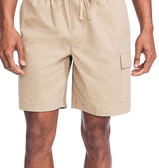 Nautica Men's Boardwalk Cargo Shorts Brown Size Medium