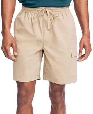 Nautica Men's Boardwalk Cargo Shorts Brown Size Medium