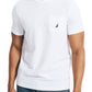 Nautica Men's Classic Fit Solid Crew Neck Pocket T-Shirt White Size XXX-Large