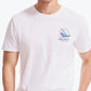 Nautica Men's Island Sport Windsurf Logo Graphic T-Shirt White Size XXX-Large