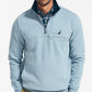 Nautica Men's J Class Classic Fit 1/4 Zip Fleece Sweatshirt Blue Size Small