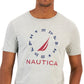 Nautica Men's J-Class Flag Classic-Fit Logo Graphic T-Shirt Gray Size X-Large