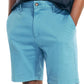 Nautica Men's Stretch Classic Fit Deck Shorts Blue Size 36