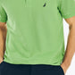 Nautica Men's Sustainably Crafted Classic Fit Deck Polo Shirt Green Size Large