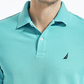 Nautica Men's Sustainably Crafted Classic Fit Deck Polo Shirt Blue Size X-Large