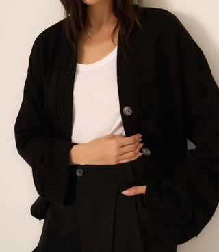 Project Social T - Romy Button Front Cardi