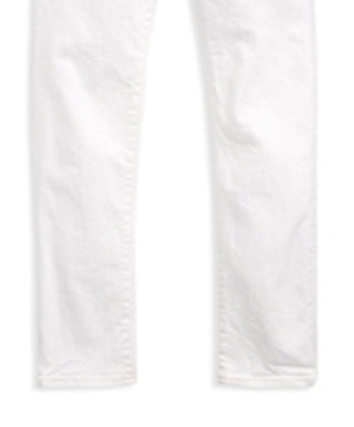 Ralph Lauren Boy's Sullivan Stretch Slim Fit Jeans White Size 12