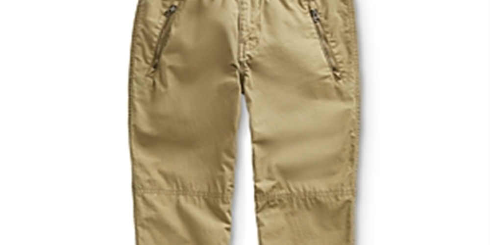 Ralph Lauren Boy's Sullivan Slim Fit Jogger Pants Green Size Small