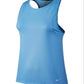 Nike Women's Dry Miler Racerback Tank Top Blue Size Small