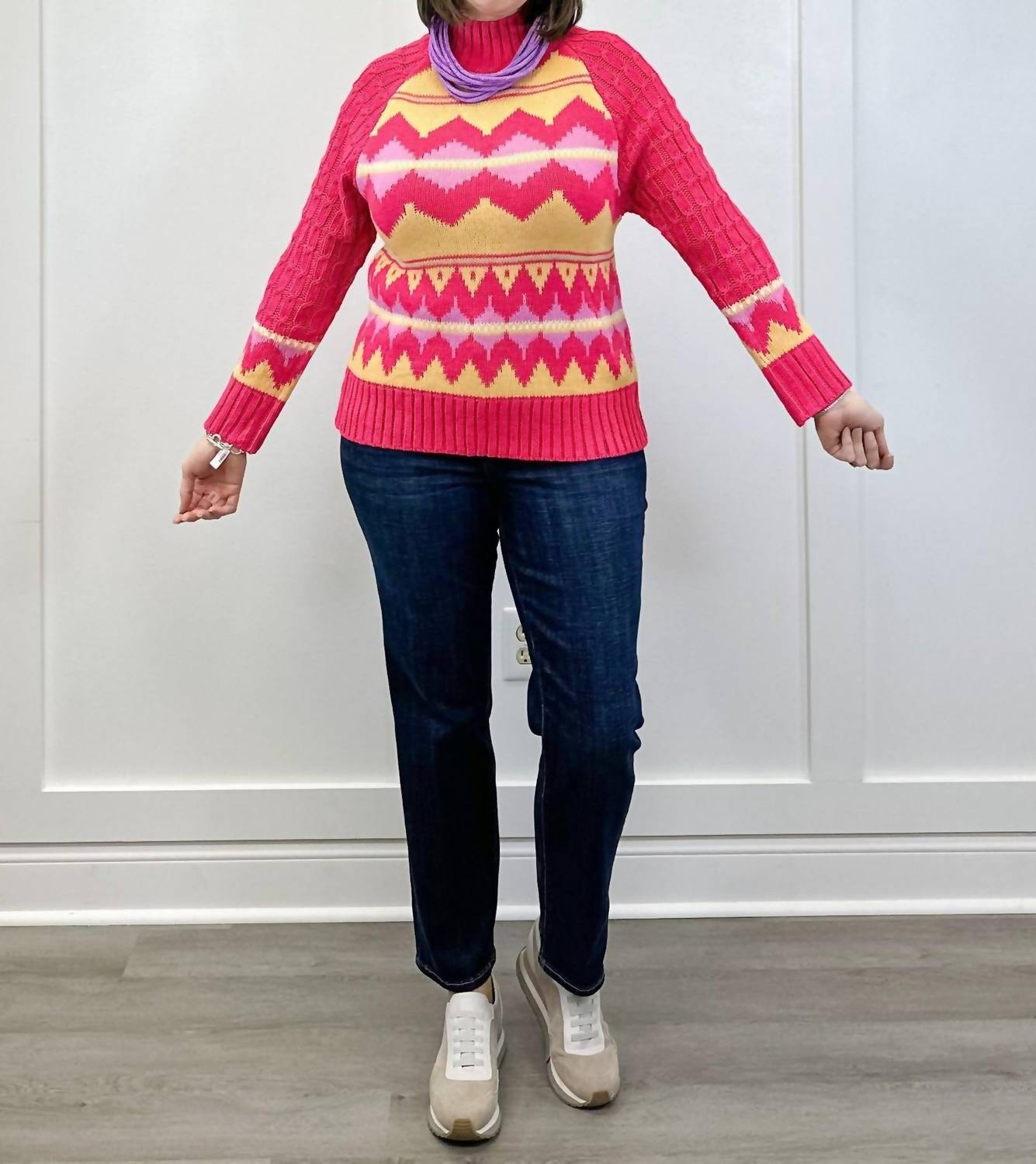 &Merci - Fireside Fair Isle Sweater