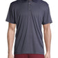 Athlux Men's Short Sleeve Relaxed Fit Polo Pullover Blue Size Medium