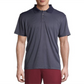 Athlux Men's Short Sleeve Relaxed Fit Polo Pullover Blue Size Medium