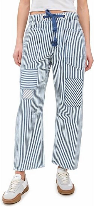 Free People - Moxie Railroad Low-slung Jeans