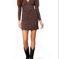 Steve Madden - Animal Print Knit Dress