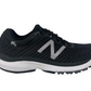 New Balance Women's 860 v10 Running Shoes Black/Gunmetal/Lead Size 5 2E(XW) US