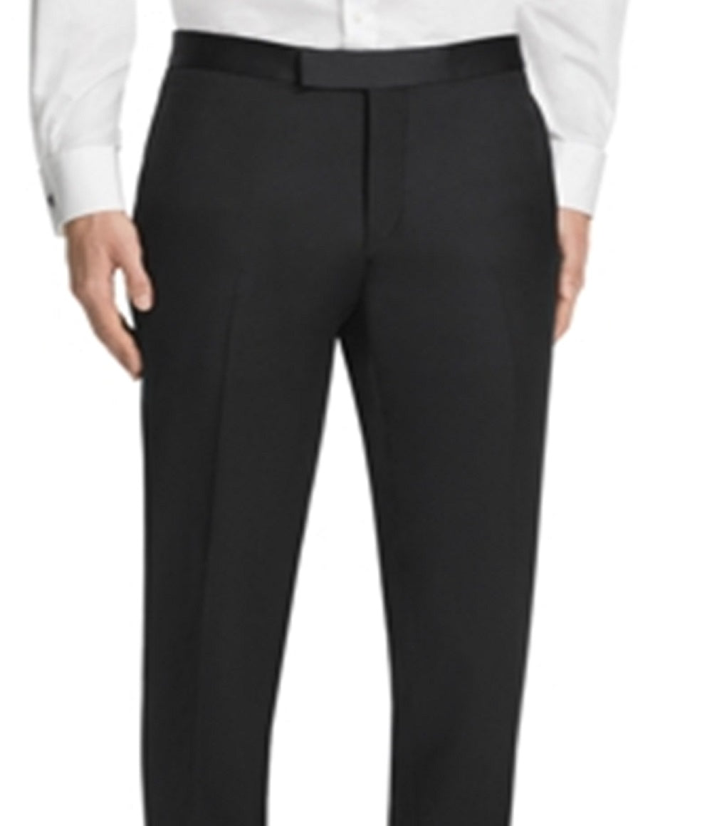 Ted Baker Men's Josh Wool Slim Fit Tuxedo Pants Assorted Size 36