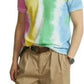 Polo Ralph Lauren Men's Classic Fit Tie Dye Mesh Polo Shirt Green Size Large