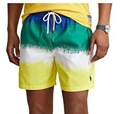 Ralph Lauren Men's Traveler Classic Swim Trunk Yellow Size XX-Large