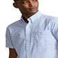 Polo Ralph Lauren Men's Prepster Classic Fit Seersucker Shirt Blue Size X-Large
