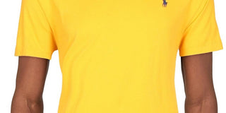 Polo Ralph Lauren Men's Jersey Crew Neck T-Shirt Yellow Size Large
