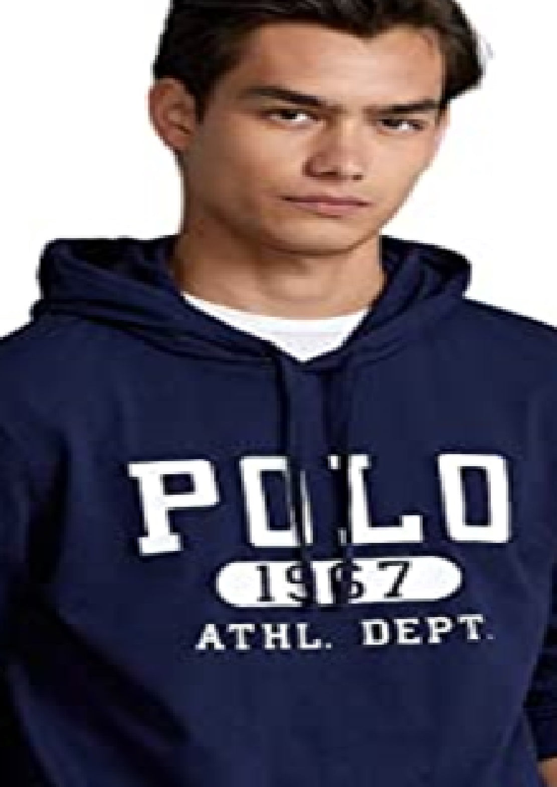 Polo Ralph Lauren Men's Logo Jersey Hooded T-Shirt Blue Size Medium