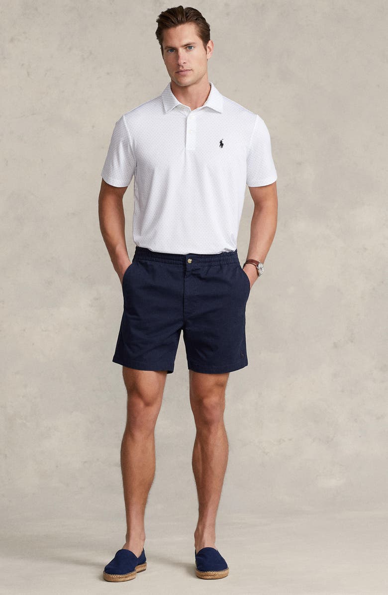 Polo Ralph Lauren Men's Airflow Dot Polo Shirt White Size XX-Large