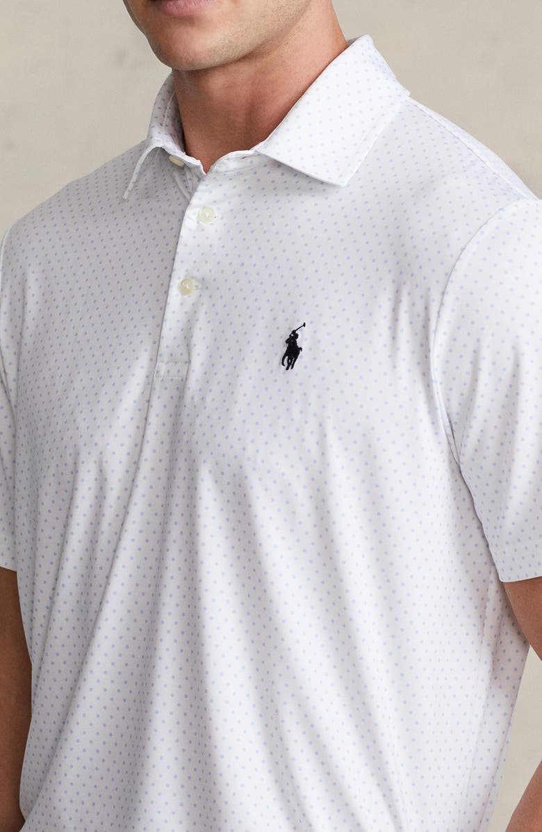 Polo Ralph Lauren Men's Airflow Dot Polo Shirt White Size XX-Large