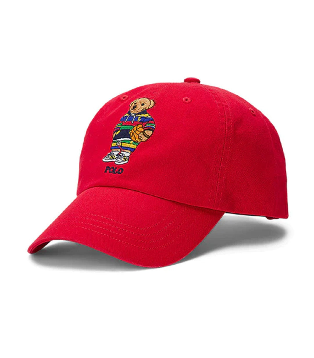 Polo Ralph Lauren Men's Polo Bear Chino Ball Cap Red Size Regular