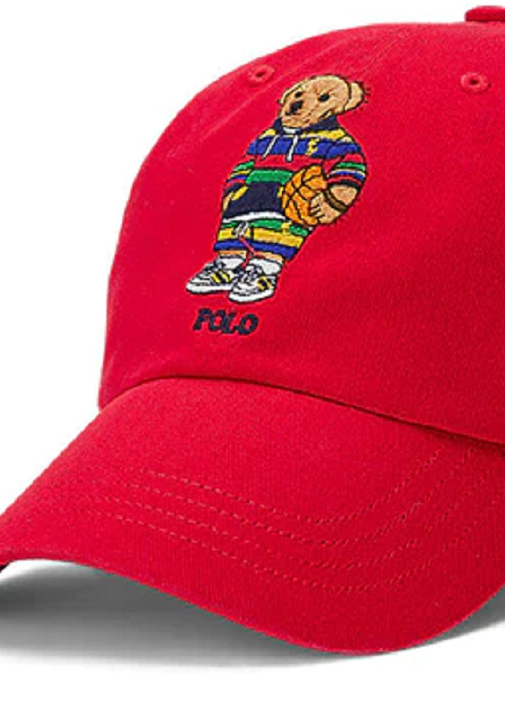 Polo Ralph Lauren Men's Polo Bear Chino Ball Cap Red Size Regular