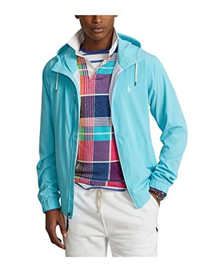 Ralph Lauren Men's Packable Hooded Jacket Blue Size XX-Large