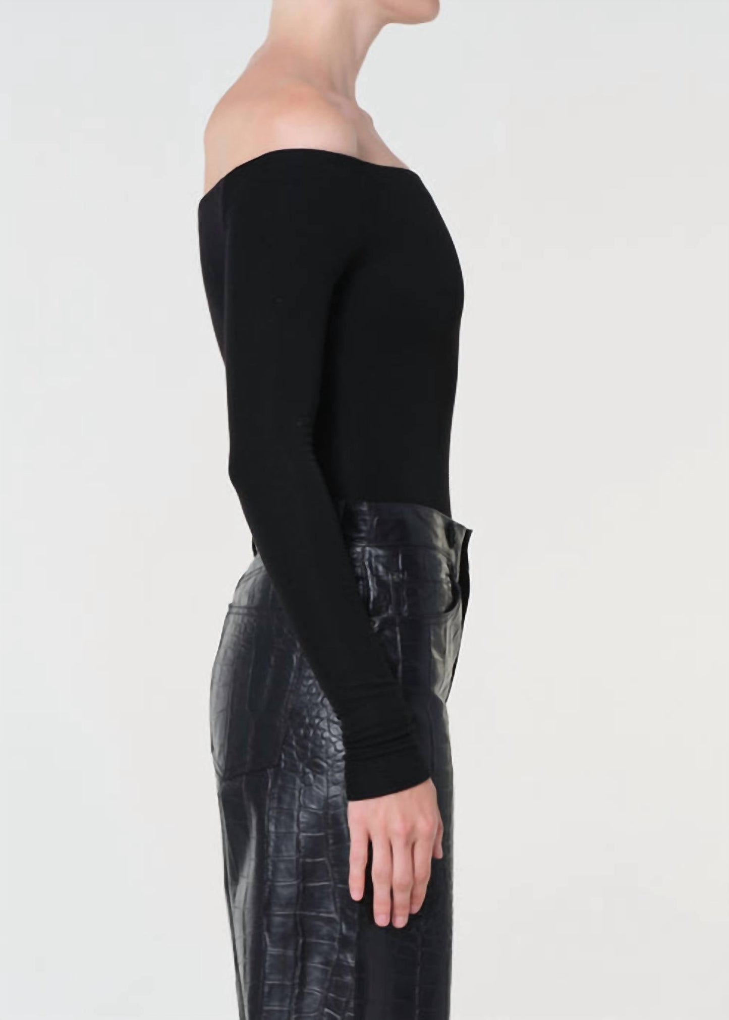 Agolde - Maren Off-shoulder Bodysuit