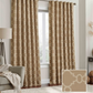 Eclipse Taupe Trellis Thermal Blackout Curtain Brown 52 in. W X 95 in. L