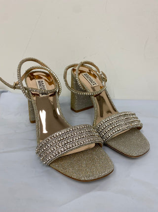 Badgley Mischka Women's Becca Sandal Yellow Size 8.5 M