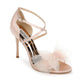 Badgley Mischka Women's Terris Ankle Strap Sandal Pink Size 9.5 M