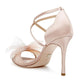 Badgley Mischka Women's Terris Ankle Strap Sandal Pink Size 9.5 M