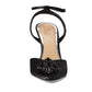 Jewel Badgley Mischka Women's Gaby Crystal Embellished Ankle Strap Pump Black Size 8 M