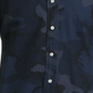 Ralph Lauren Men's Camouflage Button Down Casual Shirt Blue Size Large
