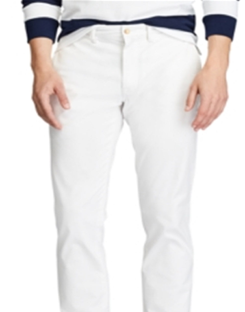 Polo Ralph Lauren Men's Slim Fit Stretch Chino Pants White Size 38X32