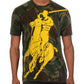 Ralph Lauren Men's Fitness Running T-Shirt Green Size Large