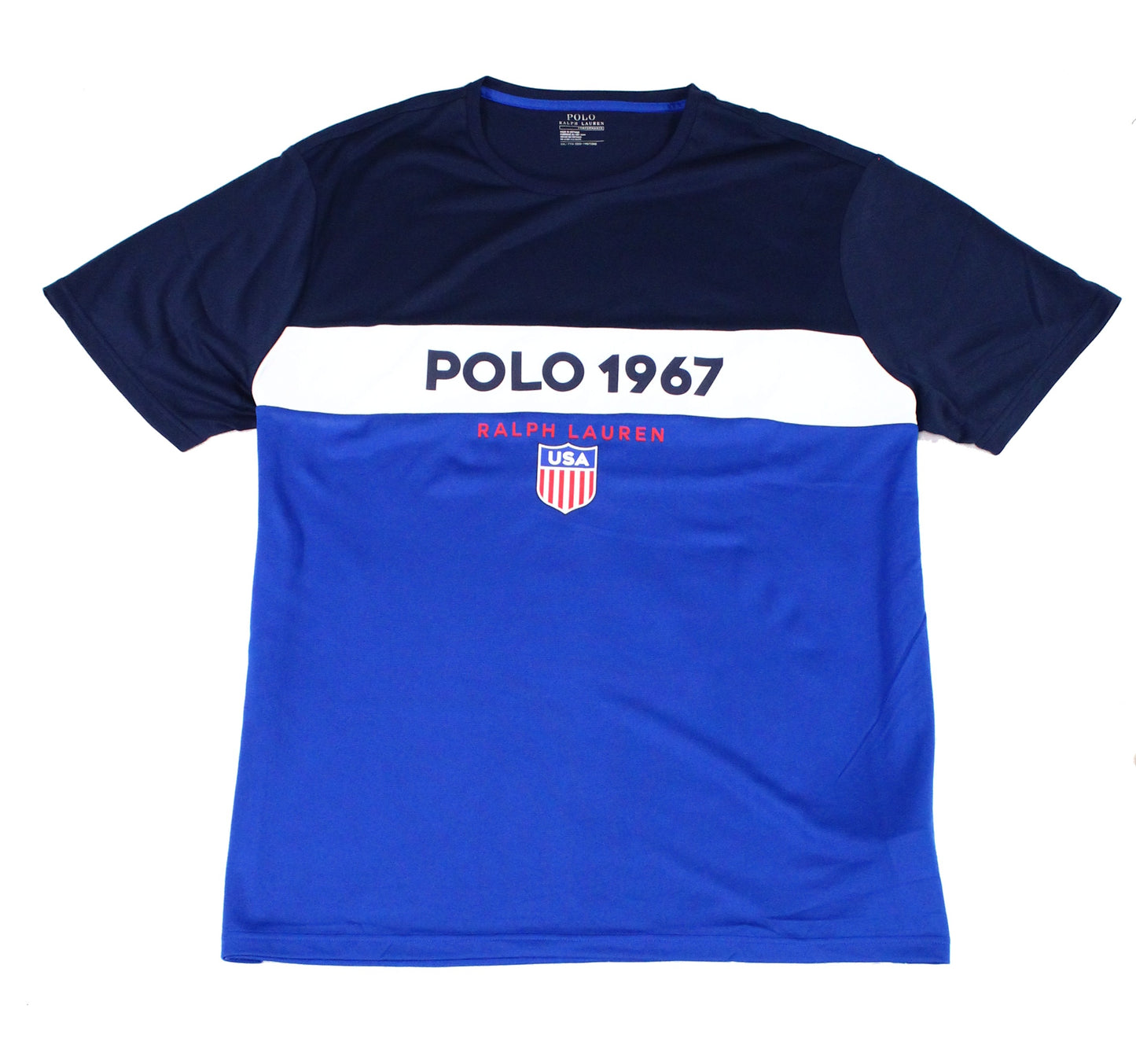 Polo Ralph Lauren Men's Classic Fit Performance Logo T-Shirt Blue Size Small