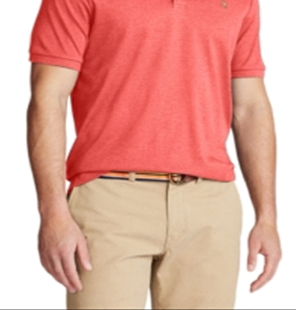 Polo Ralph Lauren Men's Classic Fit Soft Cotton Polo Red Size Large