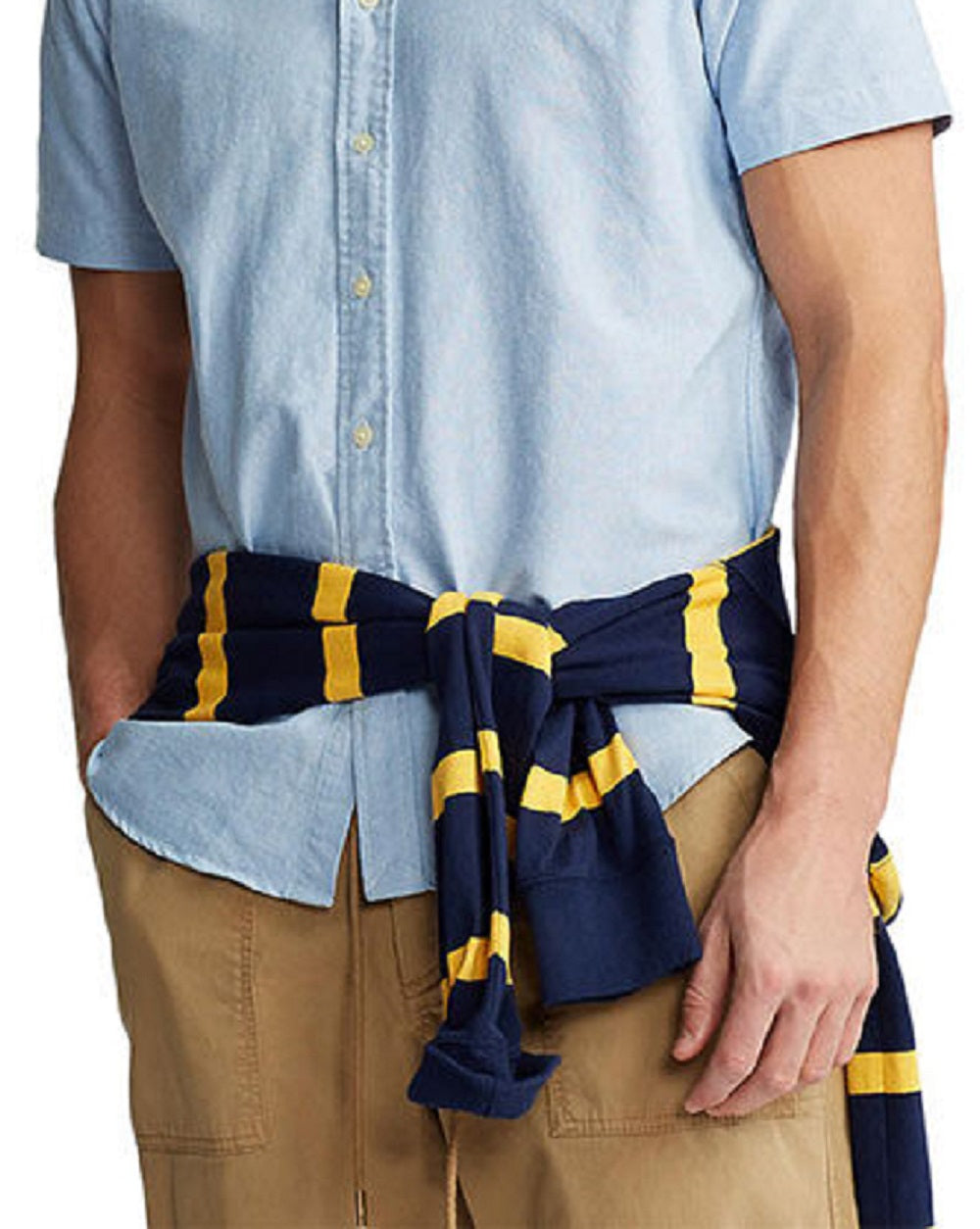 Polo Ralph Lauren Men's Classic Fit Oxford Shirt Blue Size Medium