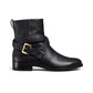 Jack Rogers Women's Eliza Moto Bootie Black Size 8 M