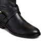 Jack Rogers Women's Eliza Moto Bootie Black Size 8 M