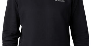 Columbia Men's Hart Mountain Ii Crew Sweatshirt Black Size Small